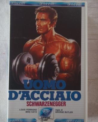 Videocassette vhs film Pumping Iron ,Schwarzenegge
