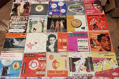 Collezione Dischi in Vinile 33 e 45 Giri