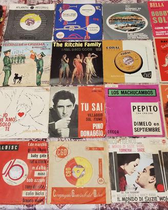 Collezione Dischi in Vinile 33 e 45 Giri