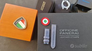 cinturino pelle orologio Officine Panerai 24mm std