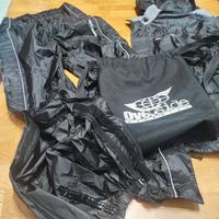 Tuta anti pioggia scooter moto pantalone giacca 