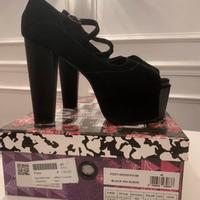 Jeffrey Campbell foxy suede black