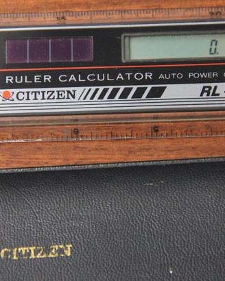 Citizen RL-3 calcolatrice righello anni 70