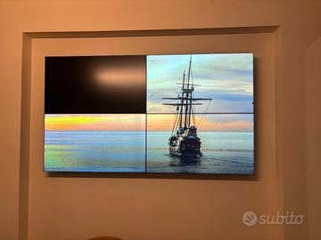 4 Monitor Samsung TV 46" Video wall  TUTTO 500€