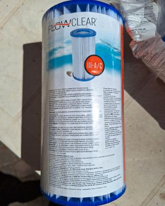 CARTUCCIA FILTRO BESTWAY TIPO III A/C