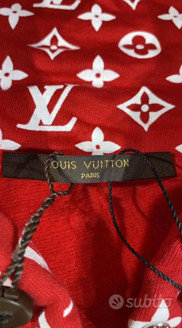 Felpa Louis Vuitton X supreme taglia S - Abbigliamento e Accessori In  vendita a Torino