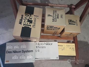 Imballi originali Nikon