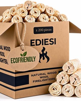 Accendifuoco Ecologico in Legno ADIESI