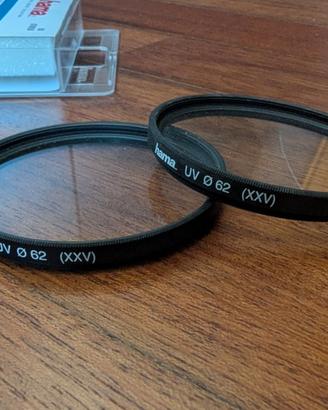 Filtro UV Hama XXV 62mm 2 Pezzi