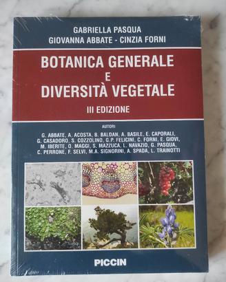 Botanica generale e diversità vegetale