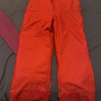 Pantalone da sci  e felpa tecnica