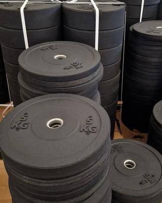 DISCHI IN GOMMA TIPO BUMPERS DROPPABILI FORO 51 mm