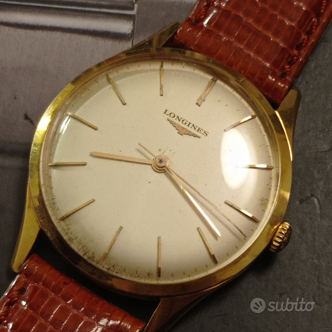 Longines oro anni 60 Abbigliamento e Accessori In vendita a Como