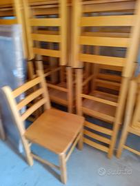 sedie legno in faggio 