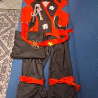 vestito da samurai 