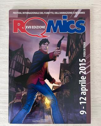ROMICS XVII Edizione 2015 copertina Dylan Dog