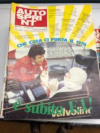 Collezione completa autosprint anno 1978