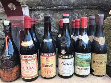 Barolo Barbaresco amarone varie annate