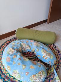 Cuscino per allattamento e bolster 