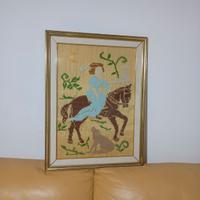 Quadro punto croce ricamo