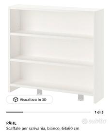 scaffale per scrivania 
