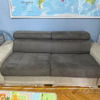 Divano letto nabuk