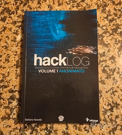 hacklog volume 1 anonimato Stefano Novelli 