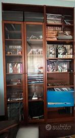 BILLY Libreria, nero effetto rovere L80xP28xH106
