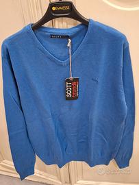 Pullover uomo azzurro Tg. M