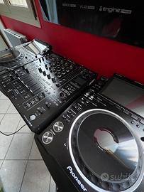 Pioneer cdj 3000 + Mixer djm A9 + bag + decksaver