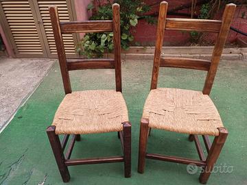 sedie in legno 