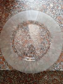 sottopiatti in cristallo 