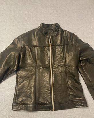 Giubbotto simil pelle donna