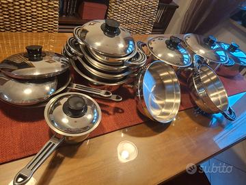 Batteria pentole Lady Dietetica inox 18/10 18pz