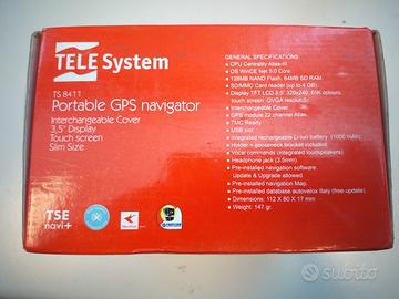 NAVIGATORE PORTATILE GPS TELESYSTEM TS8411