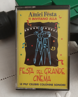 Cassetta musicale Festa del grande Cinema