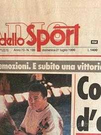 Corriere dello Sport 21/07/1996 Olimpiadi Atlanta