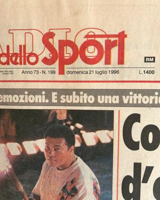 Corriere dello Sport 21/07/1996 Olimpiadi Atlanta