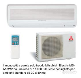 Climatizzatore 1700btu Mitsubishi