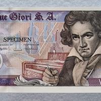 Banconota 1 Specimen Varinota “Beethoveen" FDS