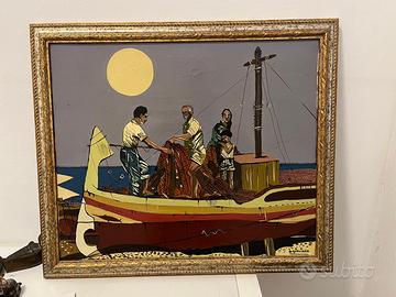 Dipinto ad olio, artista Gloria Giuliano