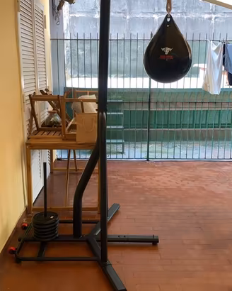Supporto da terra sacco boxe + sacco ad acqua
