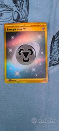Carta Pokemon Energia Metallo Gold Star