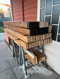 Legname da costruzione per gazebo 3x6