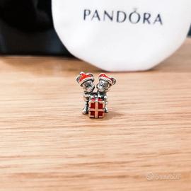 Charm Pandora Disney Mickey e Minnie con pacchetto