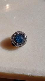 Pandora ciondolo charm originale pietra blu