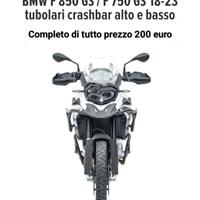sbarre protezione totali bmw gs 750/850/900