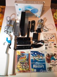 Lotto console nintendo wii con giochi