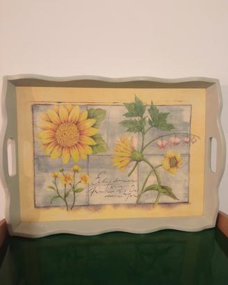 Vassoio in legno 