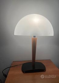 Lampada vintage in vetro di murano aureliano toso